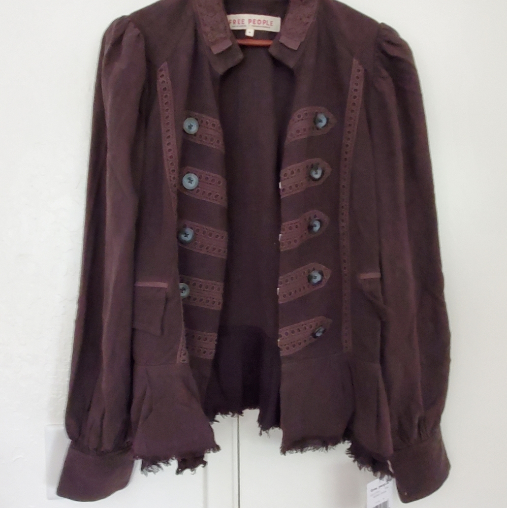 Free People military jacket